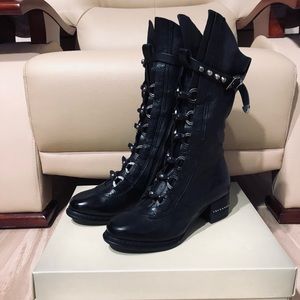 New A.S.98 Studded Boots EU 38